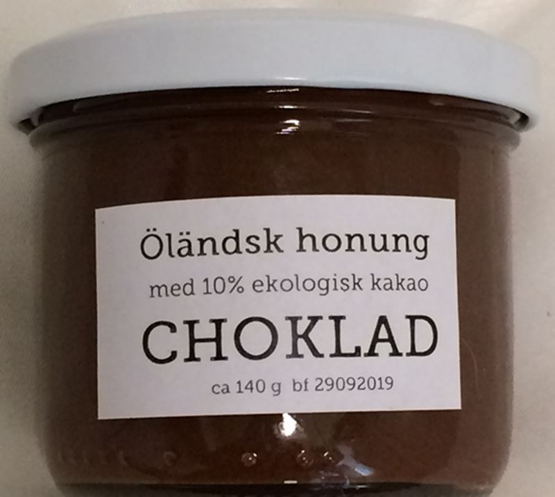Öländsk honung Choklad med ekologisk kakao ca 140g